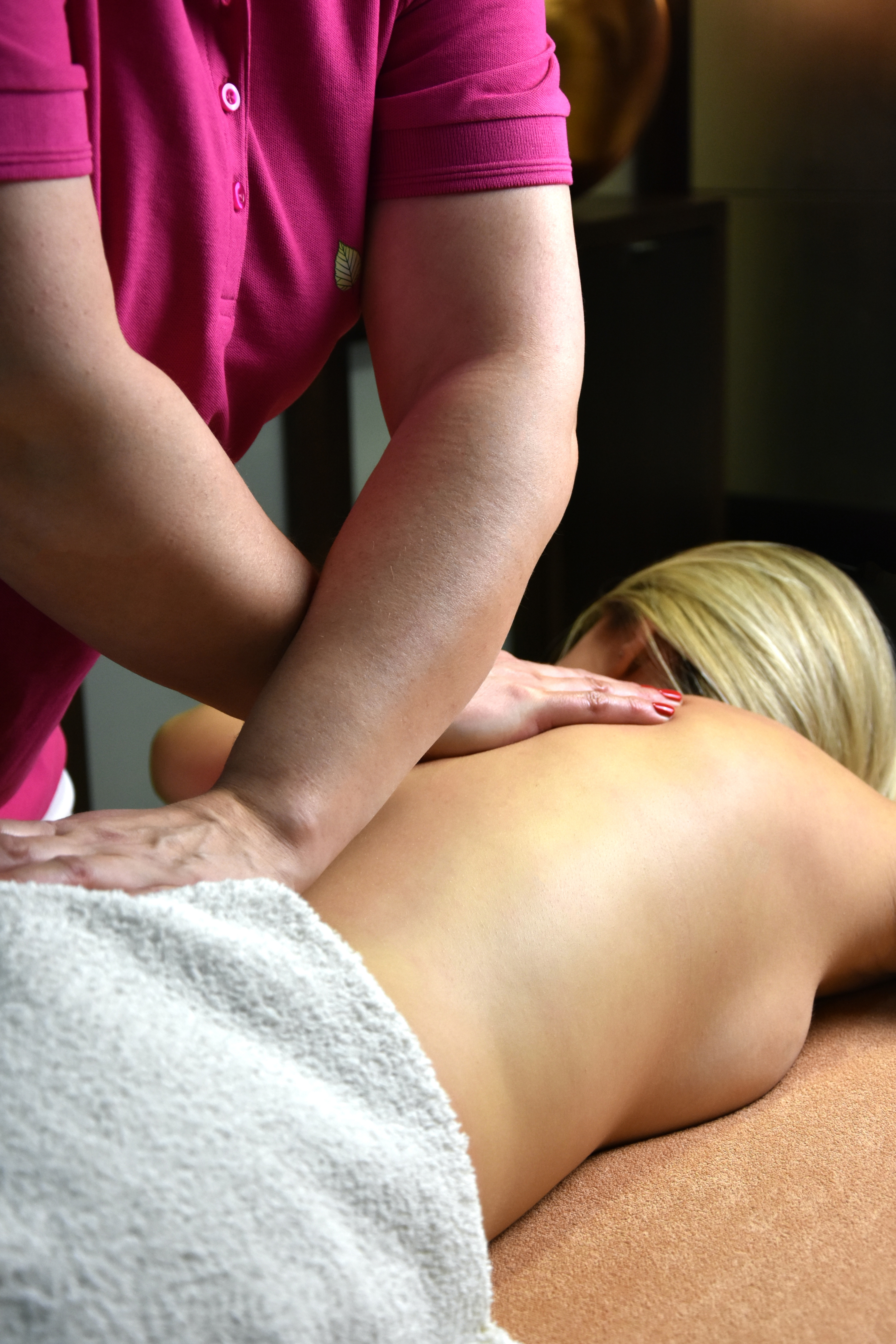 Wnętrze salonu masażu